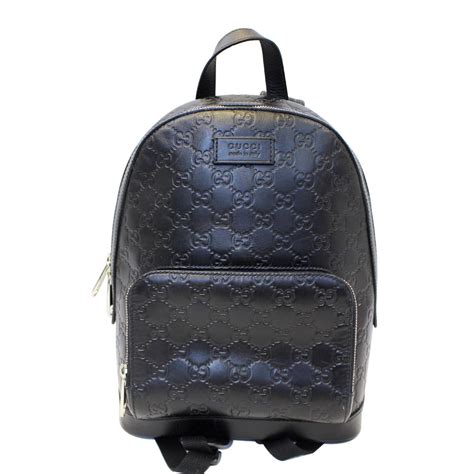 cheaper gucci black technical backpack|gucci signature leather backpack black.